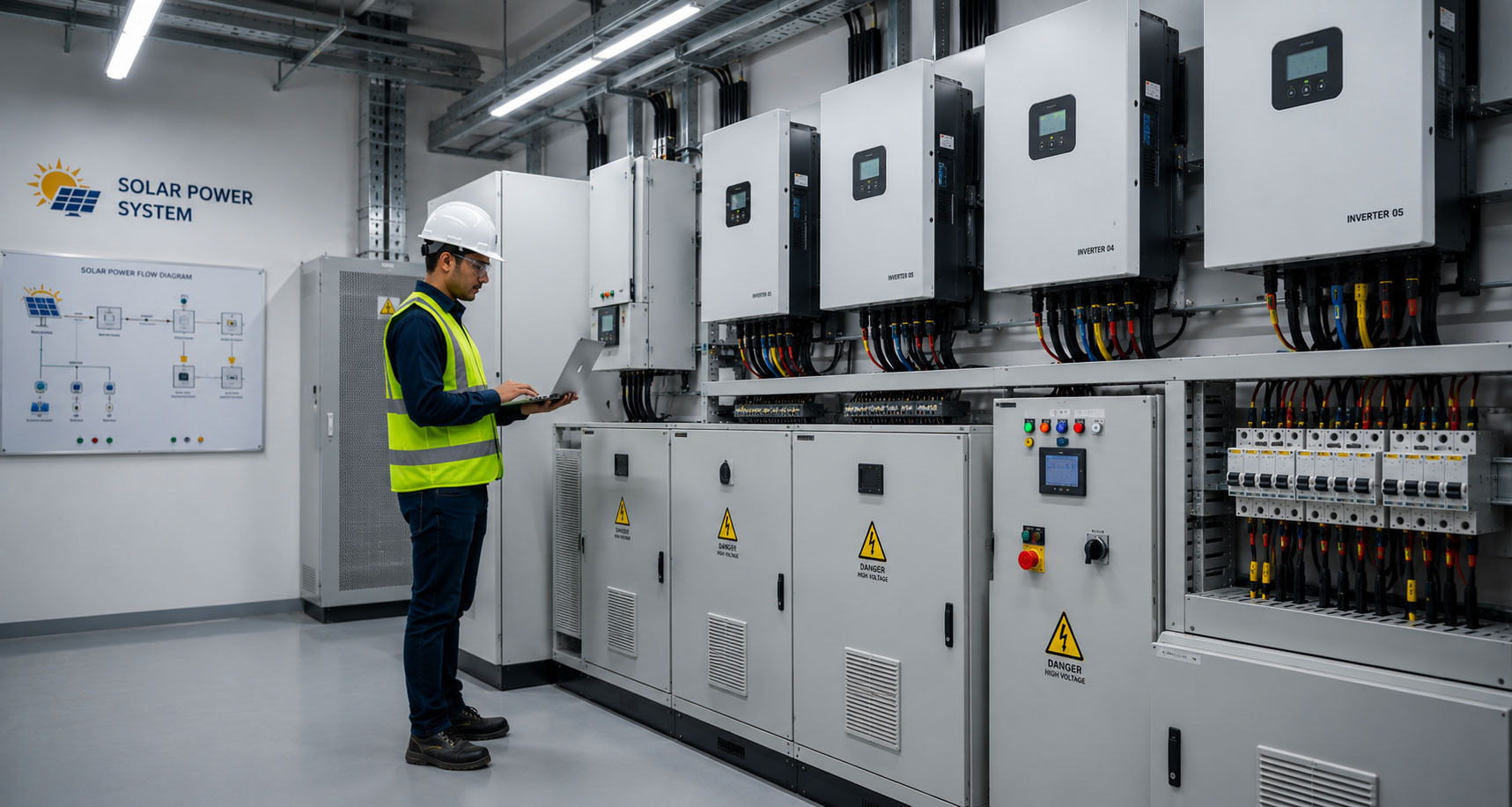 Electrical infrastructure and high-voltage power systems by Sri Chakra Electricals, Bengaluru serving industrial and commercial projects across South India